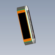 手机诺基亚N8模型01200709三维图纸（igs格式）