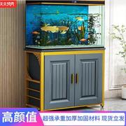 定金鱼缸底柜鱼缸柜家用客厅中小型水族箱鱼缸架子龟缸架子鱼
