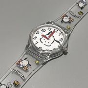 帕恰狗手表可爱高颜值腕表学生卡通透明手表防水三丽鸥手表女款