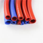 硅胶管耐高温高压双层夹线编织软管蓝色蒸汽管防冻加厚硅橡胶