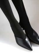 日本制，高级感银葱连裤袜 80D厚度，闪的比较高级 完全不扎