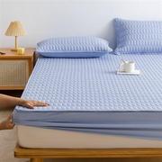 防水隔脏床笠2023防尘儿童隔尿床垫，防滑保护罩，透气可机洗床罩