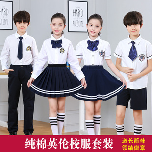 中小学生大合唱表演服装儿童，诗朗诵演出服歌咏比赛校服，班服毕业照