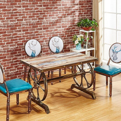 欧式复古靠背椅简约美甲凳子太阳椅网红化妆椅家用餐椅咖啡厅桌椅