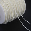 仿珍珠链条DIY包带包包配件ins仿珍珠包链高亮斜跨单肩手提珍珠链