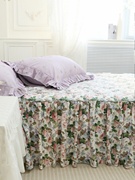 法式美式韩式田园公主风格，床裙式防尘单双人(单双人)单件床裙床单床罩