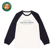 罗兰加洛斯法网男女春季长袖T恤情侣套头卫衣运动网球上衣