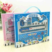 创意音乐文具钢琴文具套装铁笔盒文具套装组盒幼儿儿童奖品c7