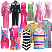 23电影barbie芭比cos服kencarson肯尼裙子，cosplay服多款式表演服
