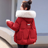 嘉兴羽绒棉服女士冬季2023年短款九江时尚红色本命年外套