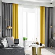 加厚全遮光棉麻窗帘成品，卧室客厅2023年遮阳布料处理
