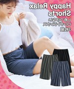 日本女装23秋冬舒适3件组高腰打底居家短裤有加大码M-8L