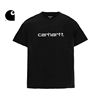 Carhartt WIP短袖T恤男装春季经典LOGO字母刺绣宽版卡哈特