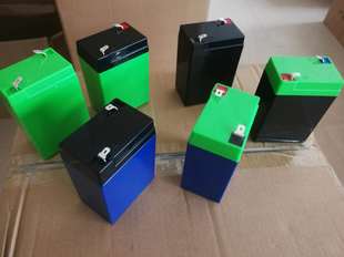 6V4AH锂电池塑料外壳可做 4V6V12V锂电外壳盒电动童车电子用