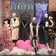 意大利maxmara现代玻璃钢，女装模特服装展示模具，橱窗高档潮流炫模