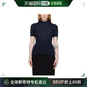 香港直邮versace范思哲女士高领短袖针织衫10113451a10013