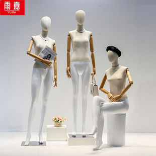 韩版高档女装店全身模特道具人体展示架服装店橱窗人偶模特架子