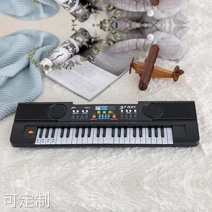 儿童电子琴37键 送麦克风电子钢琴初学者幼儿 玩具电子琴