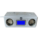  德国钟控收音机 U盘 立体声 钟控MP3 闹钟收音机 LCD时钟