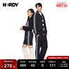 nerdy2023年秋季宽松休闲情侣运动服套装，女韩国潮牌外套上衣