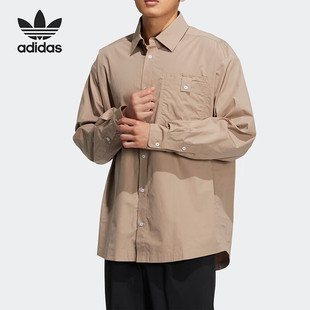 Adidas/阿迪达斯三叶草SPEED SHIRT LS男长袖T恤衬衫HU1231