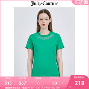 juicycouture橘滋短袖t恤女夏季时尚半袖上衣薄款宽松夏装甜