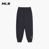 MLB针织长裤男2024春季运动裤黑色束脚裤宽松女裤休闲裤裤子