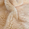 冬季羊剪绒大衣面料加厚麂皮绒羊羔毛布料保暖羊毛羊绒一体布