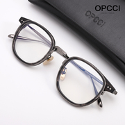 纯钛眼镜框男超轻方框眼镜架近视镜框商务休闲镜架可配度数配镜