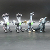 超大怪兽软胶飞龙玩具模型软体充棉能发声恐龙多头三头翼龙西方龙