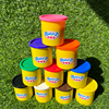 贝尊宝儿童10色桶装彩泥幼儿园安全橡皮泥补充装DIY手工黏土玩具