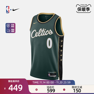 波士顿凯尔特人队塔图姆City Edition SW球衣NBA-NikeDO9586-332
