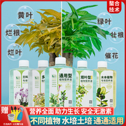 植物营养液通用型绿植黄叶急救水，培土培盆栽花卉肥料发财树烂根用