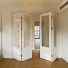实木折叠门玻璃门橱柜门，现代简约隐形门卧室门阳台门衣柜门推拉门