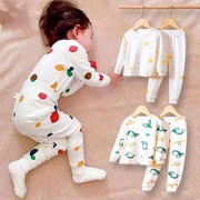童装内衣套装纯棉儿童睡衣男女童秋衣秋裤两件套宝宝家居服