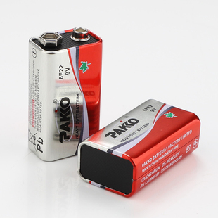 9v碳性电池一次性电池话筒，万用表电池玩具，遥控器电池测试仪电池