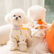 可爱小狗狗衣服带牵引秋冬泰迪，比熊博美宠物两脚衣服猫咪冬季卫衣