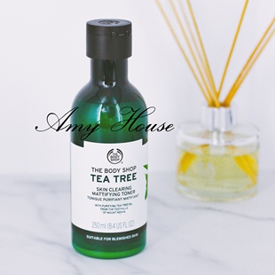 英国The Body Shop/Tea Tree toner茶树爽肤水250ml