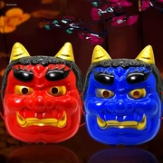 日本能剧面具般若面具，日本武士面具，恐怖整人面具