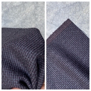 好看紫红灰色黑色羊毛混纺秋冬精纺粗做面料定制西装裤子裙布料