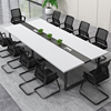 会议桌长桌接待桌洽谈桌椅组合简约现代简易会议2米长桌子长方形