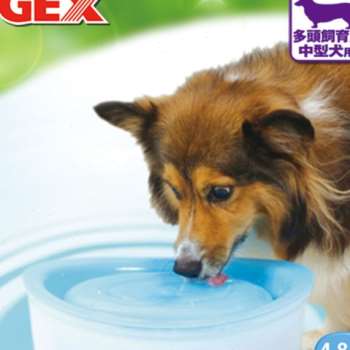 gex格思猫咪自动循环饮水器狗过滤活泉水，电动宠物饮水机水盆