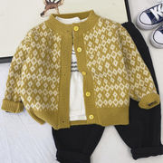 儿童毛衣男童针织衫外套，春秋款男孩开衫，小童上衣婴儿洋气宝宝春装