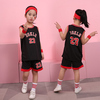 儿童篮球服套装公牛23号男女，款背心球衣小学生日常运动比赛训练服