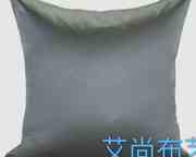 高档新中式样板房抱枕设计师软装靠垫抽象绿色纯铜回纹靠包方枕