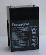 Panasonic/松下蓄电池LC-R064R5 6v4.5AHUPS电瓶应急灯童车