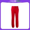 香港直邮msgm女士红色，弹性腰部运动裤2741mdp63-195799-18休闲