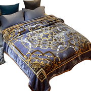 珊瑚绒毯子冬季双层加厚法兰绒，毛毯垫床单，午睡单人沙发午休小被子