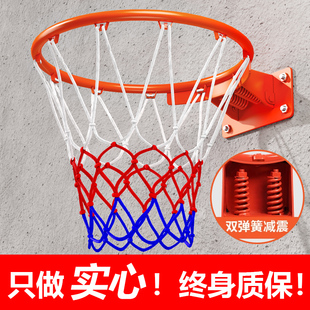 篮球投篮框篮球框，挂式室外篮筐实心，球架家用户外专业标准免打孔