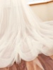 欧美外销女士结婚婚纱礼服，配件可拆卸双层网纱长拖尾大裙摆裙装
